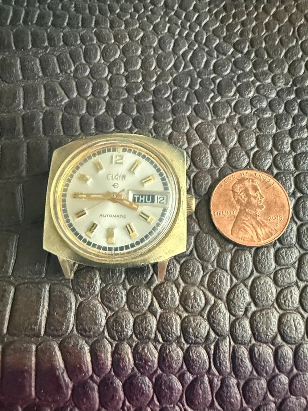 ELGIN Automatic Day Date Swiss Made Runs
